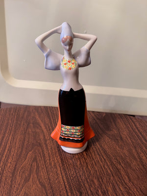 Vintage Budapest Aquincum Porcelain Figurine