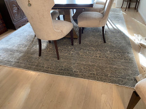 Grey/White Modern Area Rug