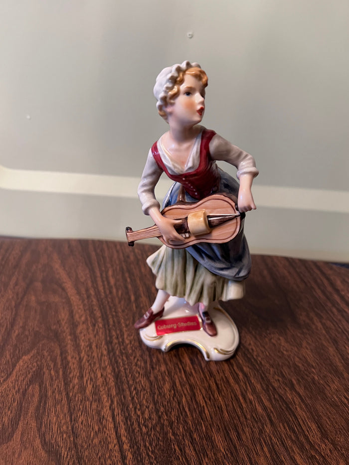 COBURG-STUDIES W GOEBEL PORCELAIN FIGURINE, 1967