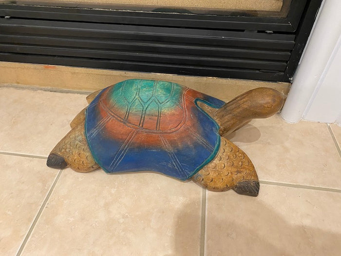 Wood Turtle Decor