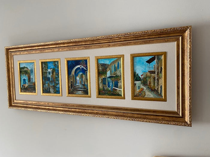 Original Framed Paining, 1 Piece 5 Paintings