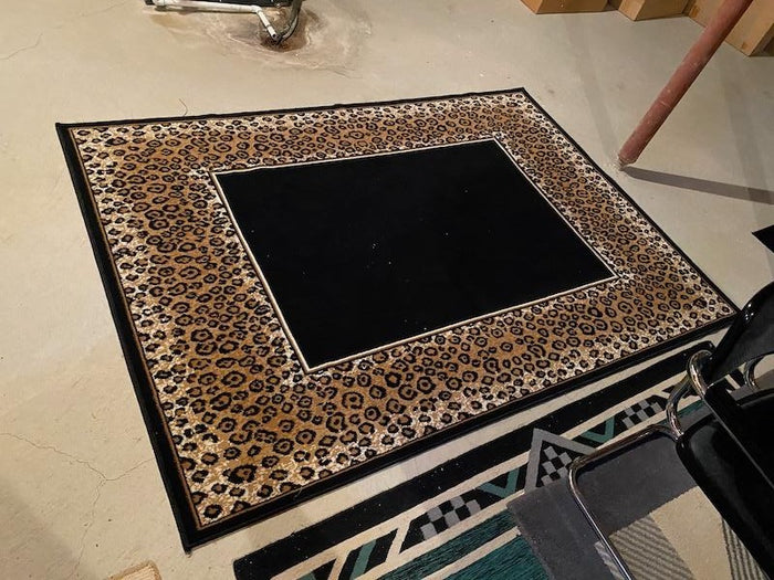 "Jungle" Area Rug- Made in Belgium 6ft x 7ft