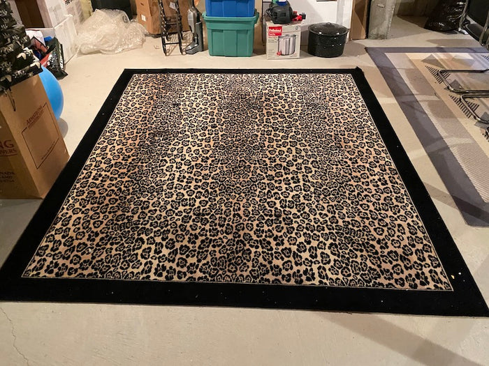 Cheetah Print Area Rug