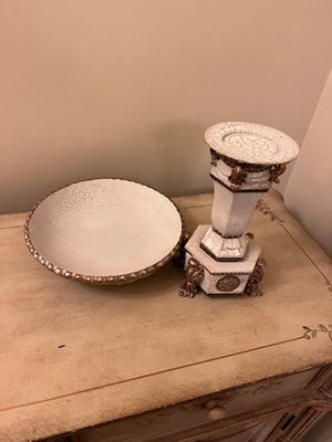 'Verdici' Decor Bowl on Stand