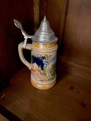 Small Decorative Beer Stein