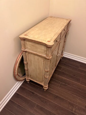 Stein World Accent Chest + Oval Mirror