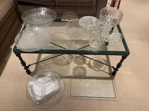 Miscellaneous Glassware Platter & Bowl Lot