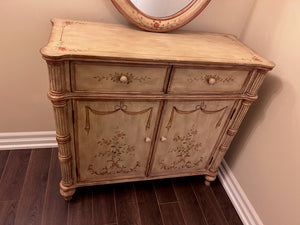 Stein World Accent Chest + Oval Mirror