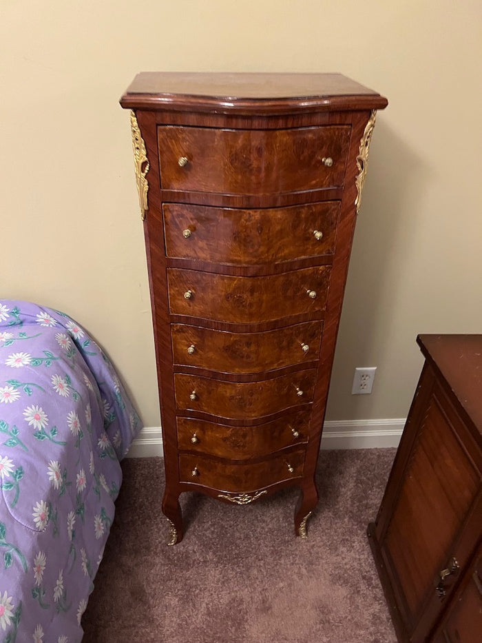 Antique shop lingerie dresser