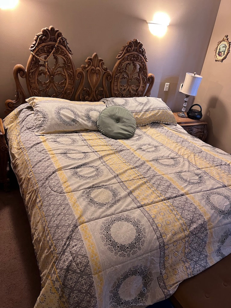 Antique Wood Carved King Headboard Sell My Stuff Canada Canada's Content and Estate Sale