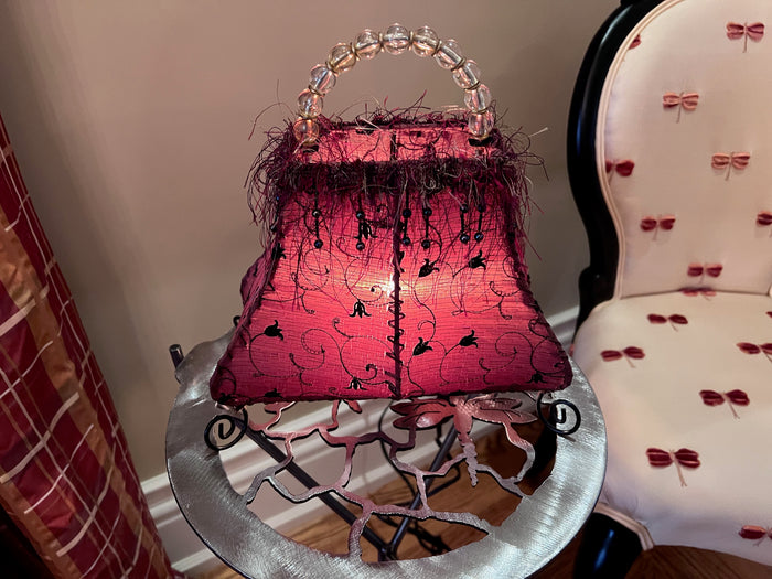 Purse Table Lamp