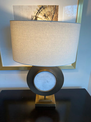 Gold Marble Table Lamp