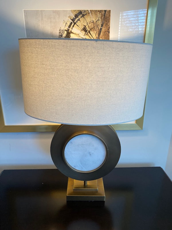 Gold Marble Table Lamp