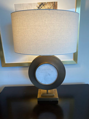 Gold Marble Table Lamp