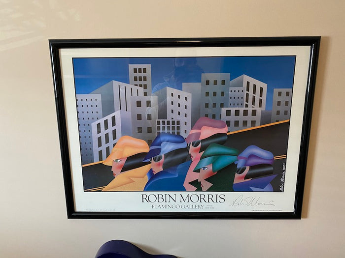 Robin Morris "The Girls from Great Neck" Signed Poster