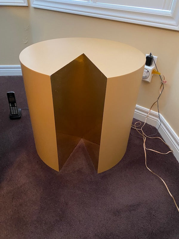 Vintage Melamine Side Table