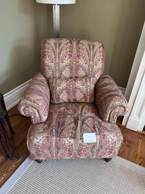 Upholstered Armchair with Robert Allen Fabric