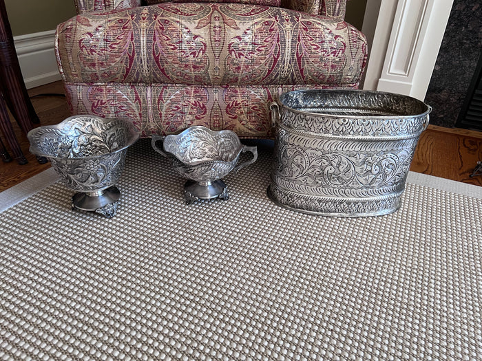 Silverplate Decor Lot