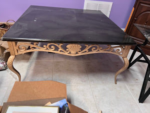 Granite Top Coffee Table