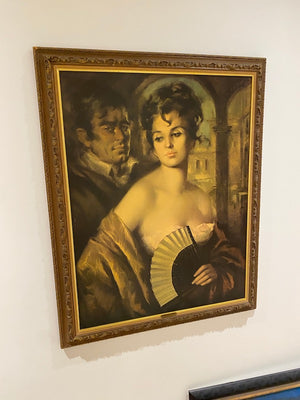 Vintage Lady Of Castile By Jose Puyet Wall Art