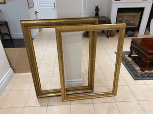 2 Large Gold Frames