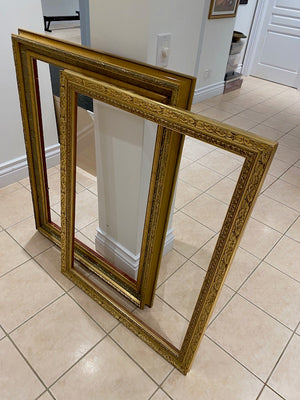 2 Large Gold Frames