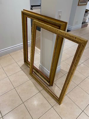 2 Large Gold Frames