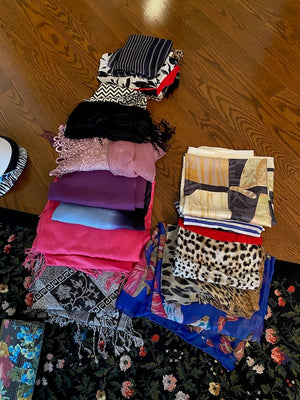 Women's Miscellaneous Scarf/Shawl Lot