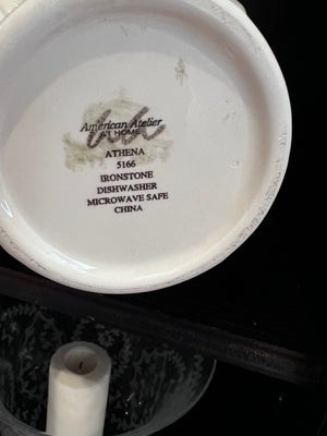 American Atelier At Home "Athena" Ironstone Lot