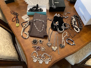 Large Costume Jewellery Lot (*some Sterling & Marquisette)