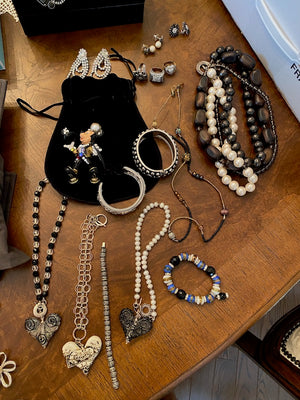 Large Costume Jewellery Lot (*some Sterling & Marquisette)