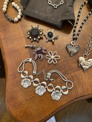 Large Costume Jewellery Lot (*some Sterling & Marquisette)