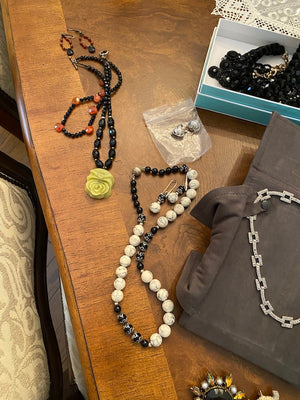 Large Costume Jewellery Lot (*some Sterling & Marquisette)
