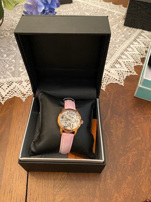 August Steiner Pink Women's Watch