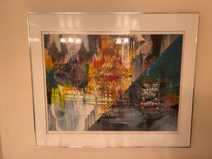 Mixed Media Original Abstract Painting # 1