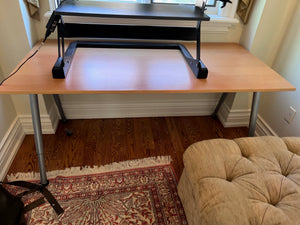 IKEA Desk with Adjustable Legs