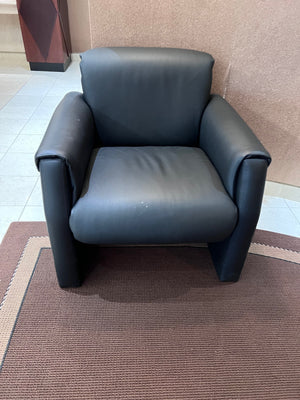 'Global Upholstery Co.' Black Faux Leather Chair (*5 Available- Price Each)