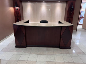 Beautiful 'U-Shaped' Granite Top Reception Desk