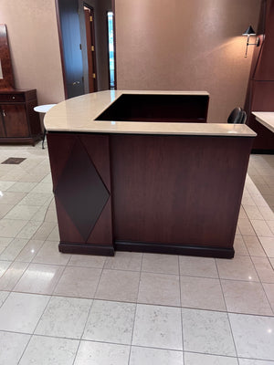 Beautiful 'U-Shaped' Granite Top Reception Desk