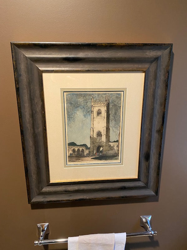 Signed Print, Trinity Tower