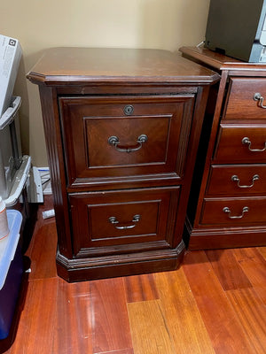 'Whalen' Wood 2 Drawer Filing Cabinet