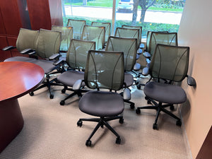 'Humanscale' Ergonomic Liberty Chair--arms have condition issues (*14 Available)