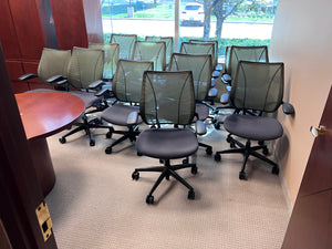 'Humanscale' Ergonomic Liberty Chair--arms have condition issues (*14 Available)