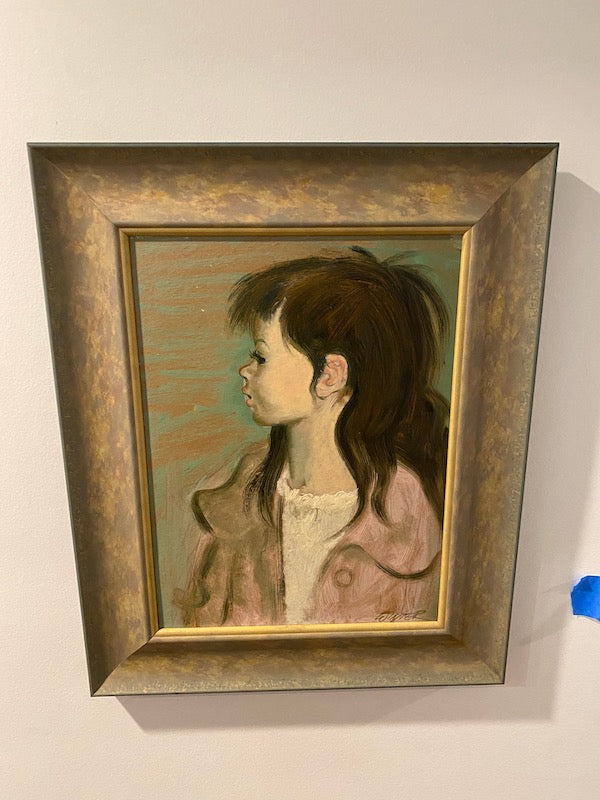 Original Painting of a Girl, by Winter