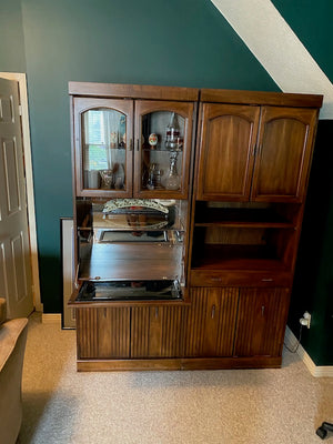 Vintage Bar/Wall Unit