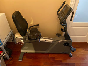 Vision Fitness HRC R2600 Recumbent Bike (*seat is worn)