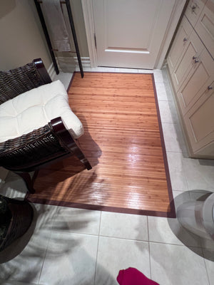 Bamboo Style Area Rug