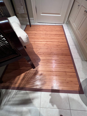 Bamboo Style Area Rug
