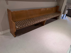 Original Oak Church Pew