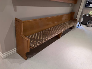 Original Oak Church Pew
